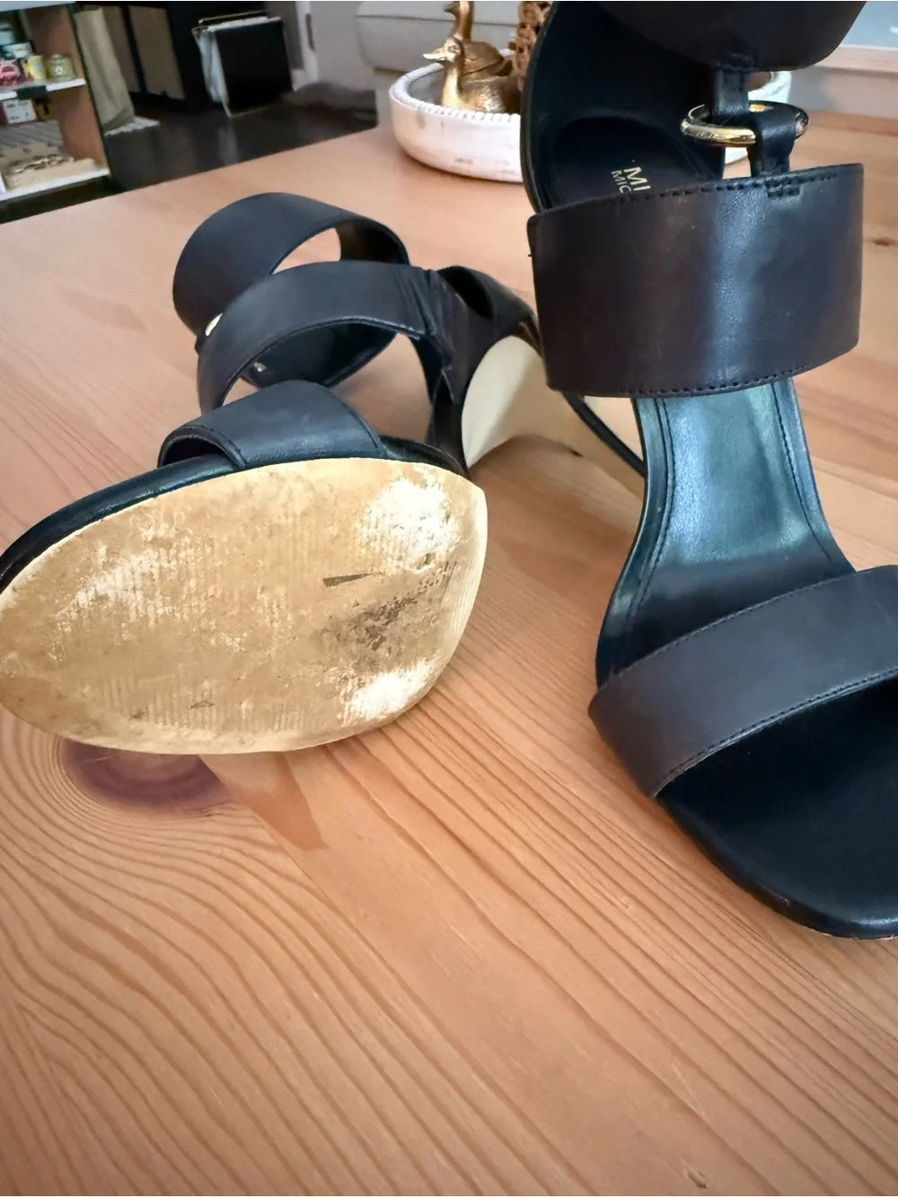 Michael Kors heeled sandals sz 7.5